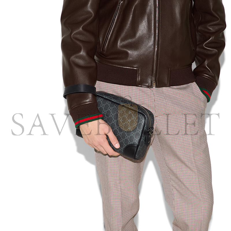 GUCCI GG EMBLEM SMALL CROSSBODY BAG 821155 (23*16.5*8cm) GUCCI GG EMBLEM SMALL CROSSBODY BAG 821155 (23*16.5*8cm)